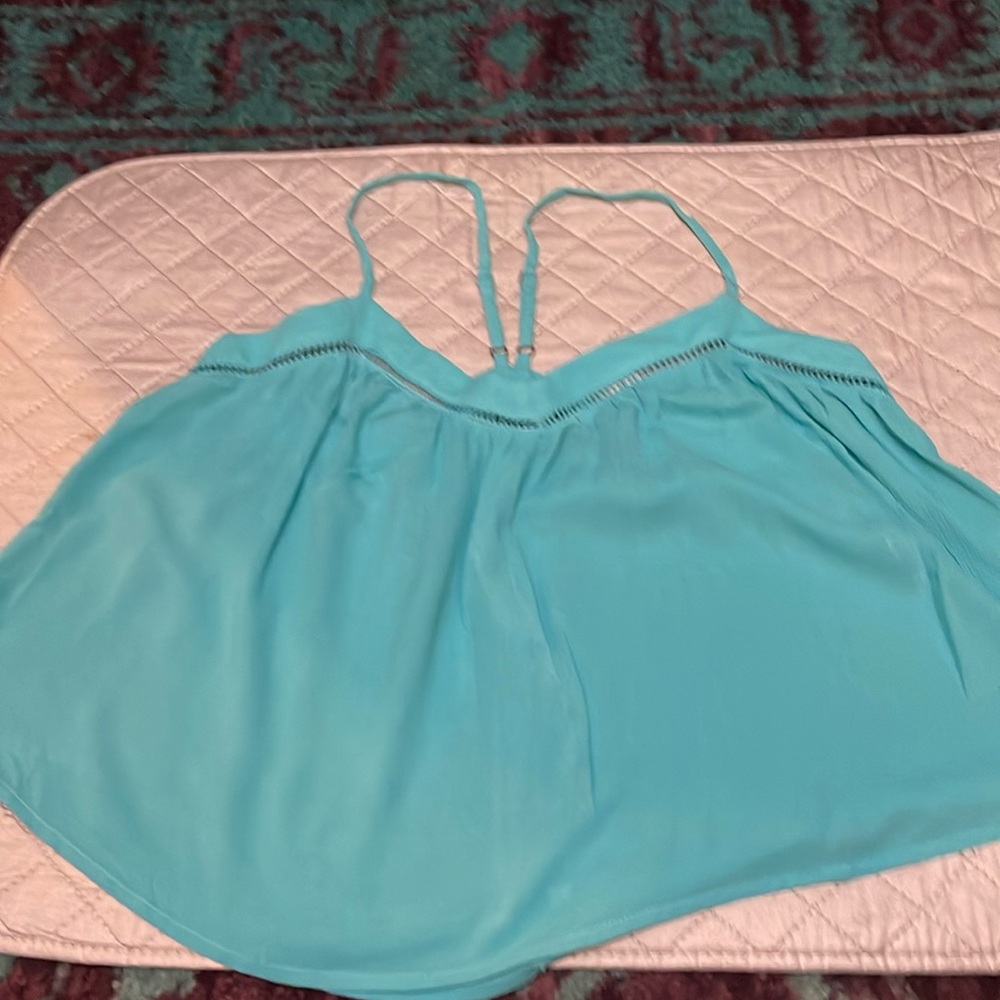 Forever 21 cropped flowy tank